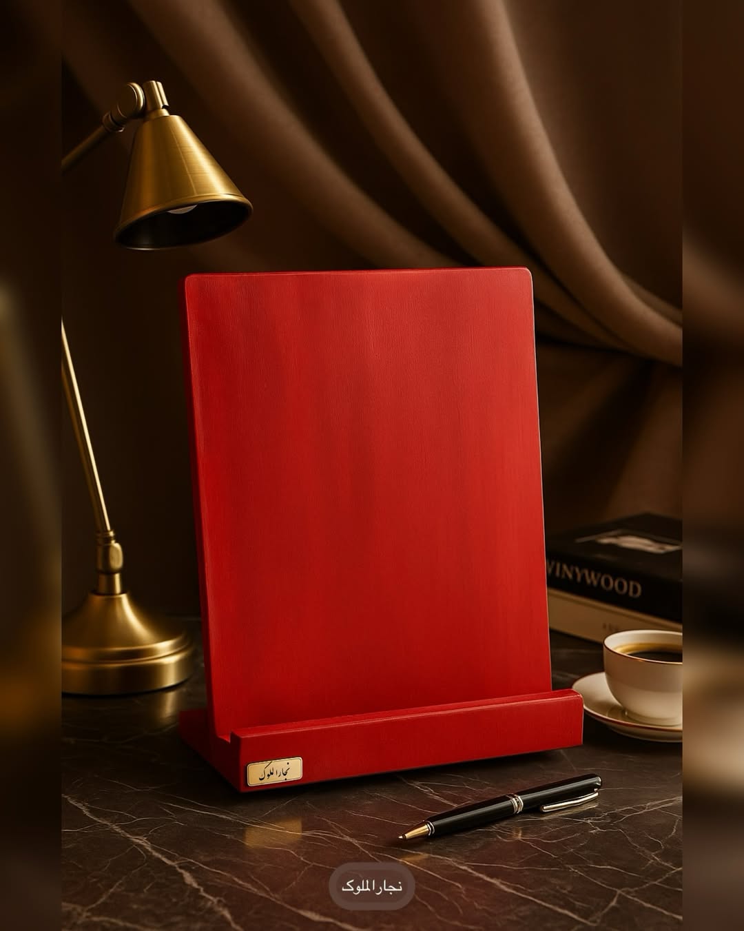 استند چوبی کتاب و تبلت